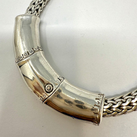 John Hardy Sterling Silver Bamboo Slide Pendant Necklace