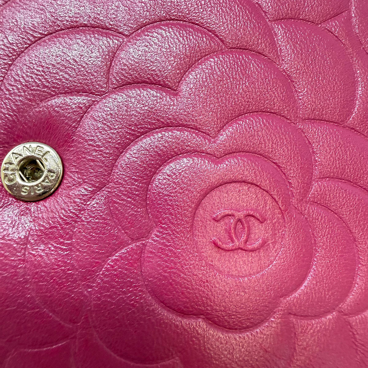 Chanel Camellia Wallet on Chain