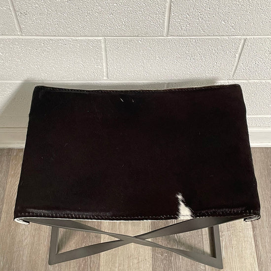 Pair of Pony Hair Benches