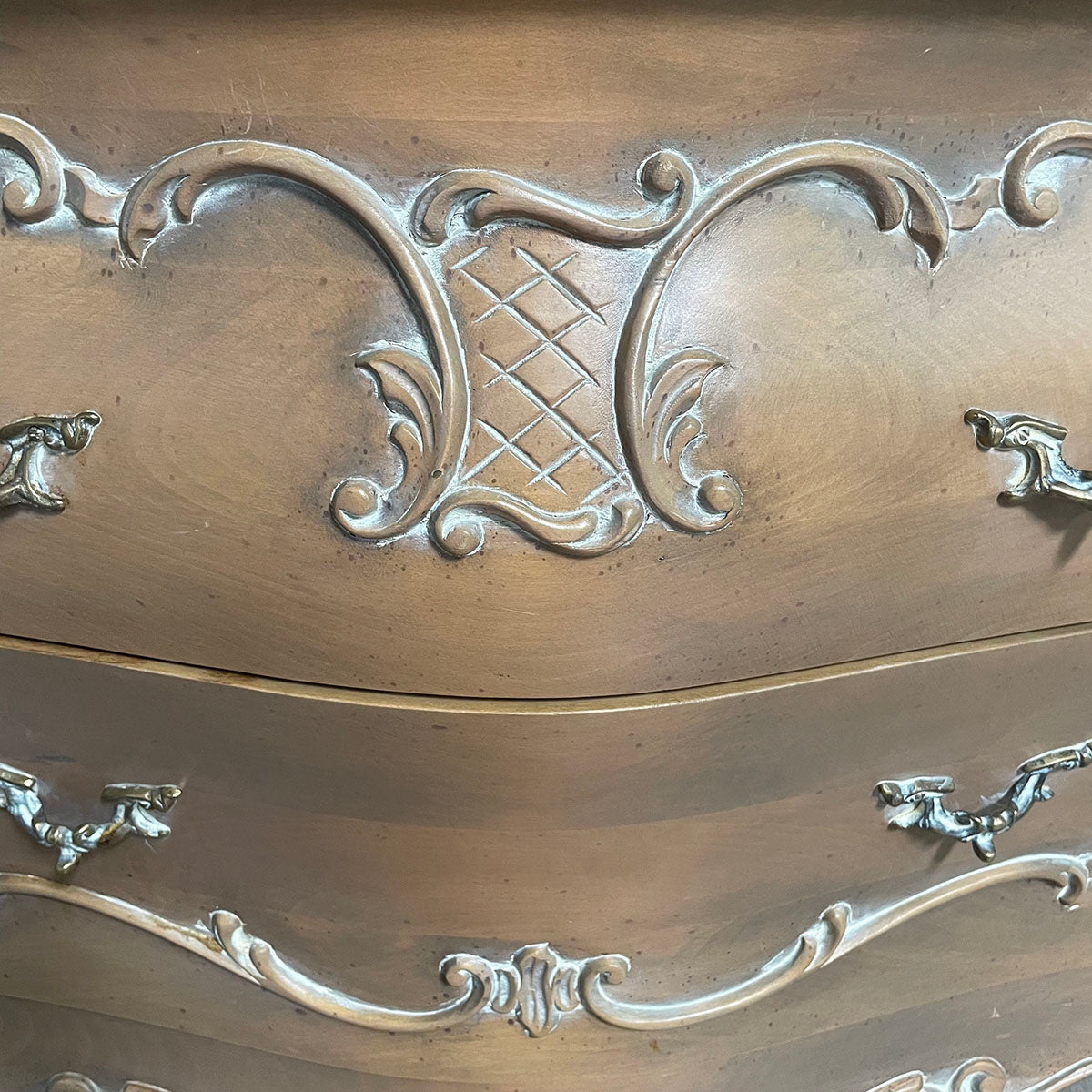 Two-Drawer Chest with Marble Top