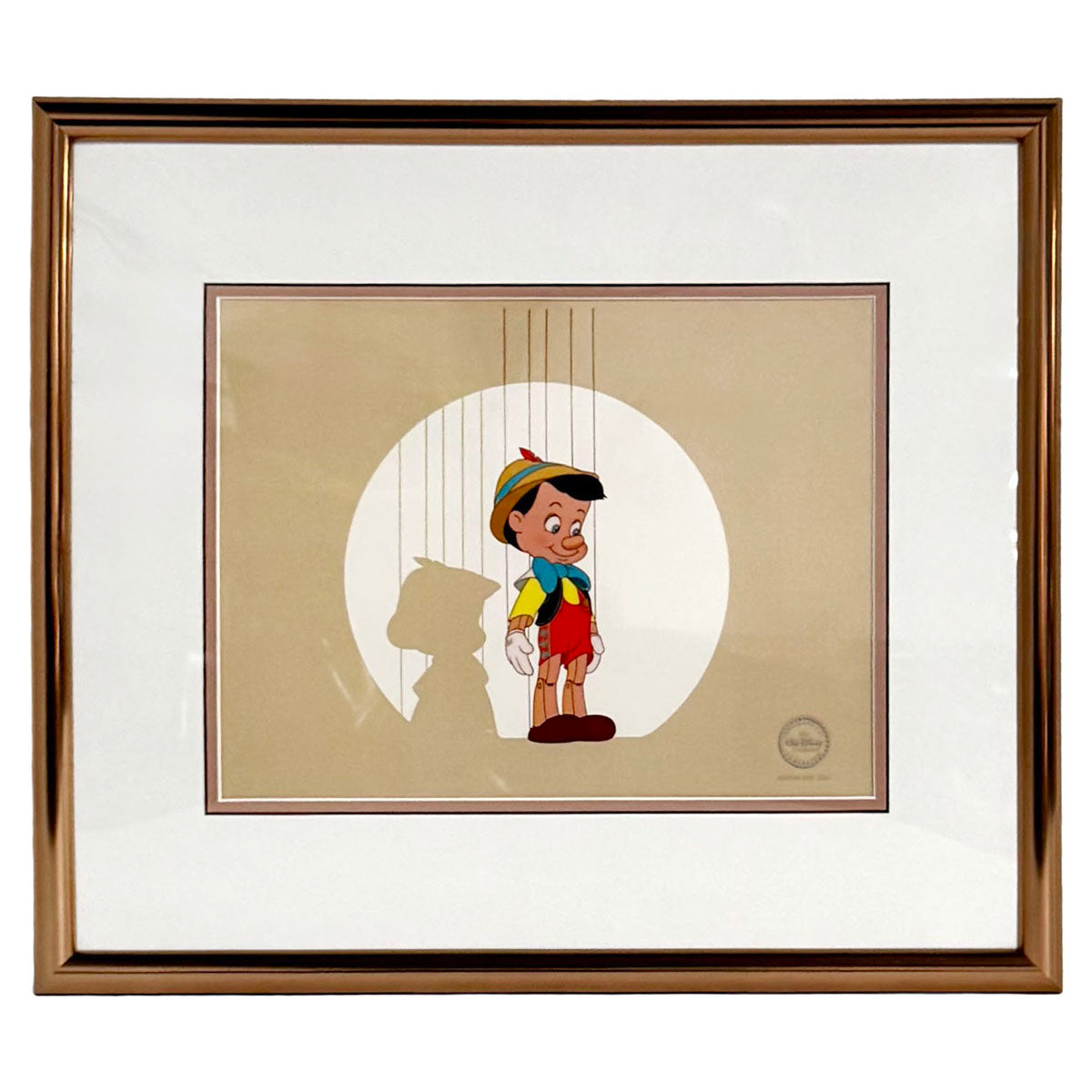 Disney Limited Edition "Pinocchio" COA included