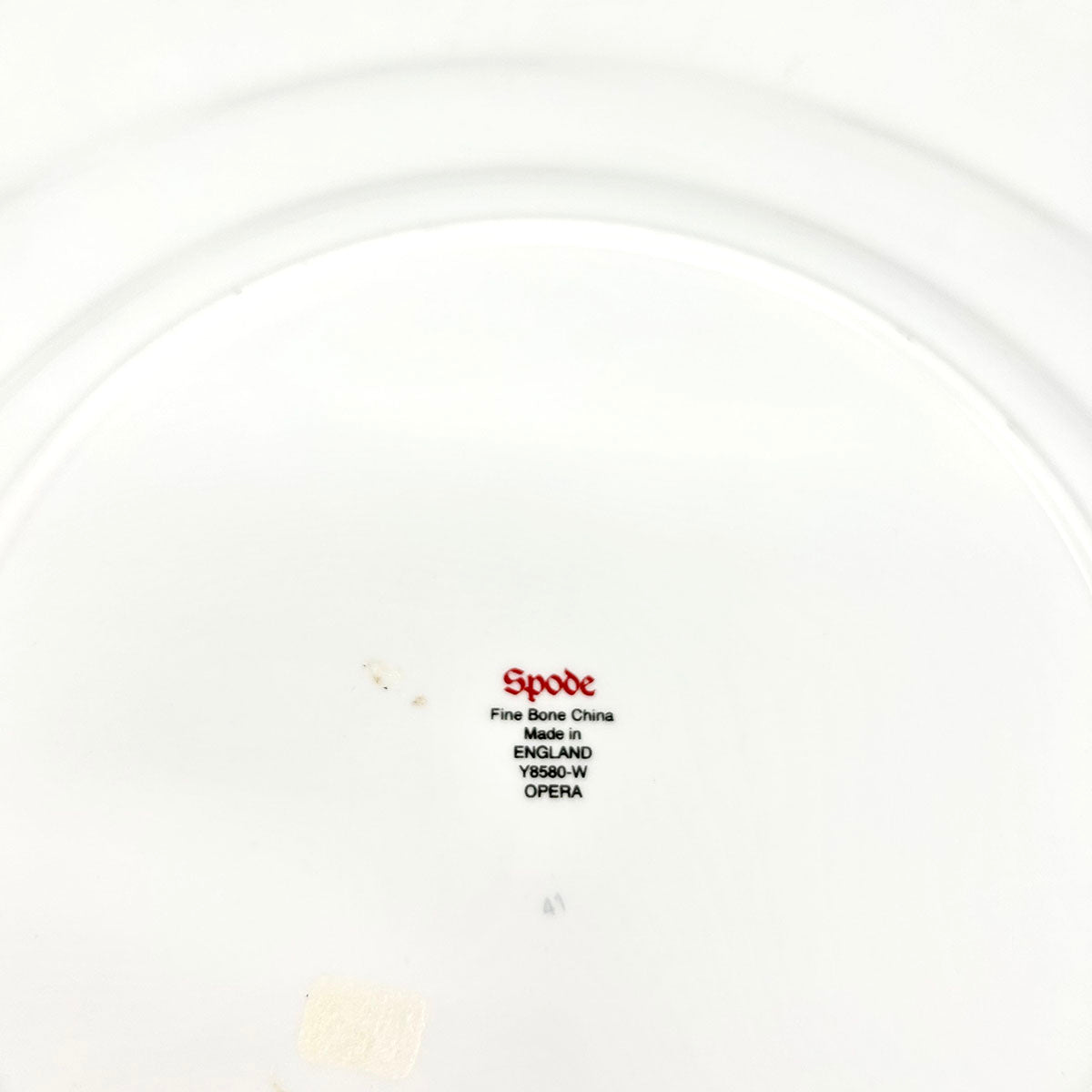 Set Spode China 5-Pc Setting for 8 (Less 2 Salads) "Opera" 3 Serving, 41 Pieces