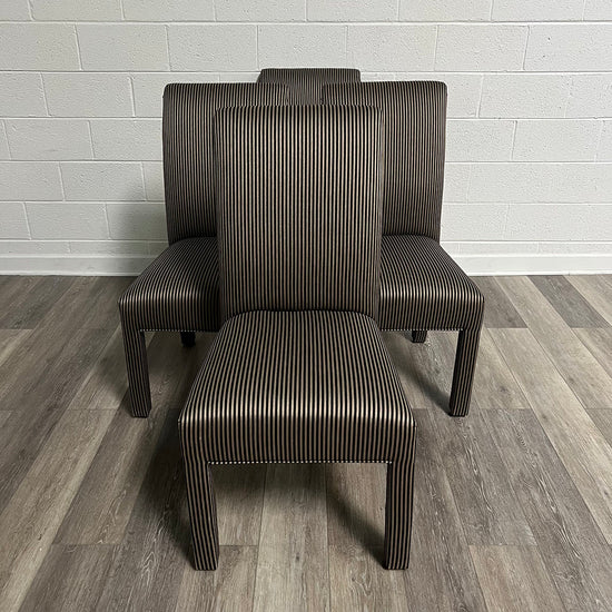 Set Of 4 Upholstered Dining Chairs