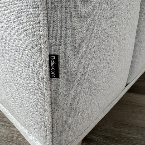 Danish 2 Seat Sofa With Open End