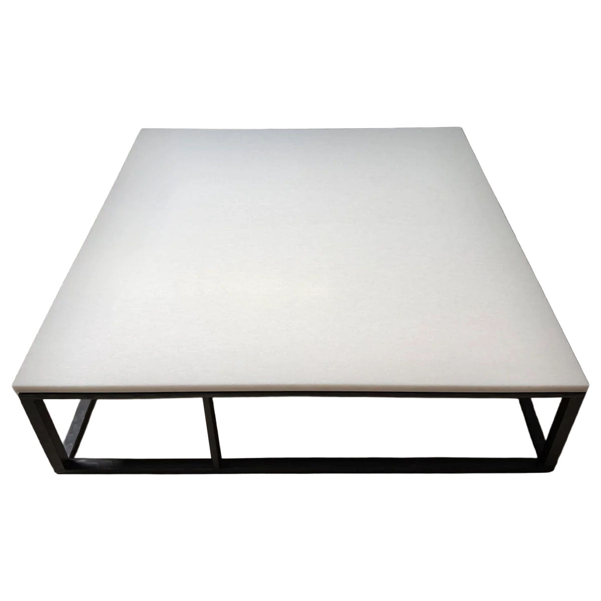 Holly Hunt White Stone Top Coffee Table