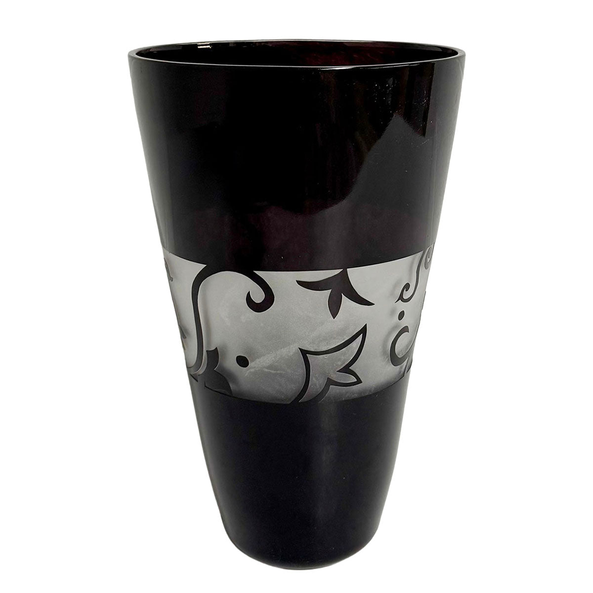 Art Glass Vase, Signed and Numbered