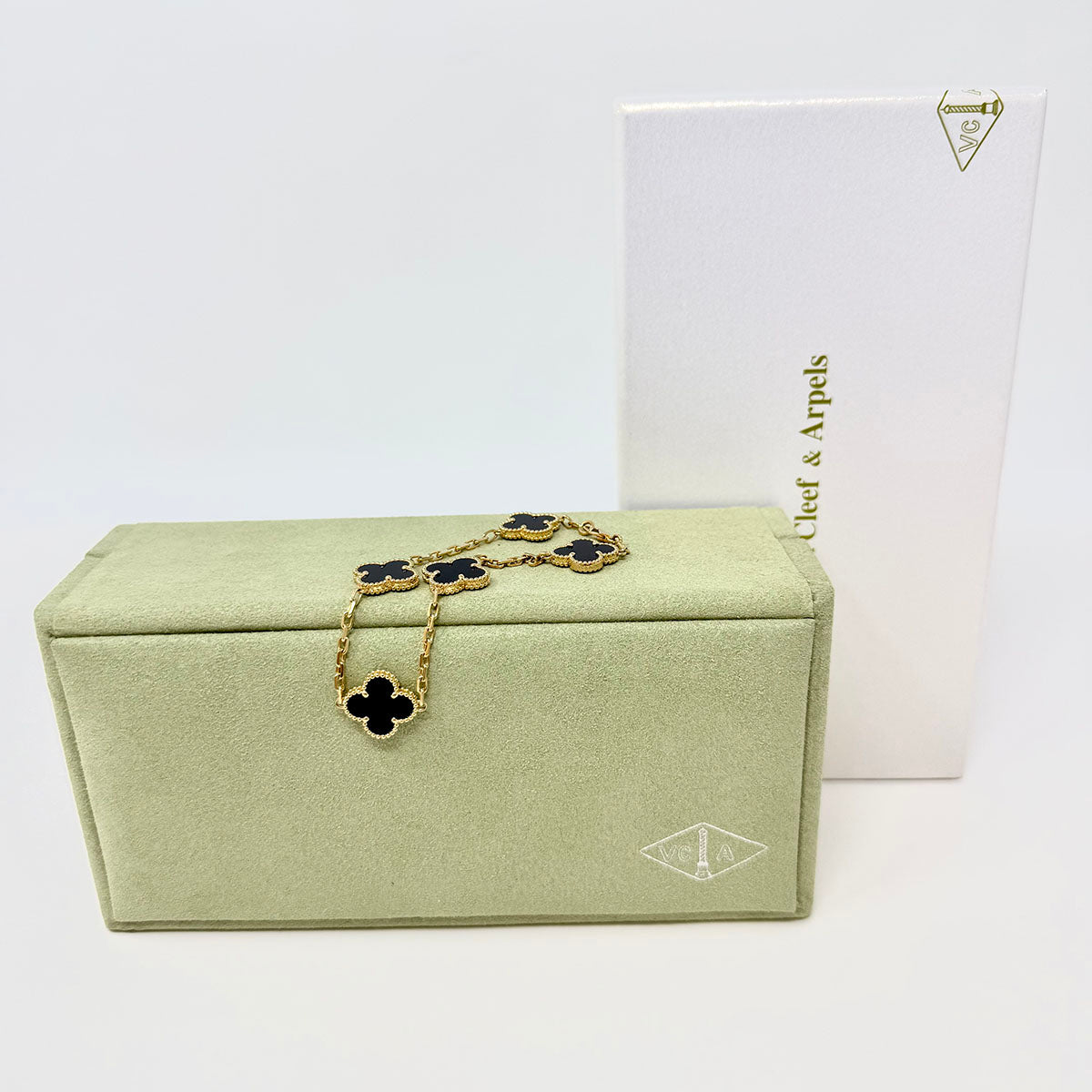 Van Cleef & Arpels Vintage Alhambra 5 Motif Bracelet