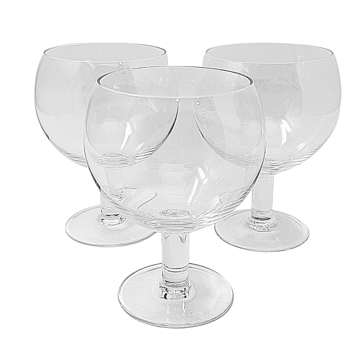 Tiffany Crystal Stemmed Glasses Set of 6 "Refresher"