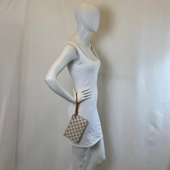 Louis Vuitton 2016 Damier Azur Neverfull Pouch PM