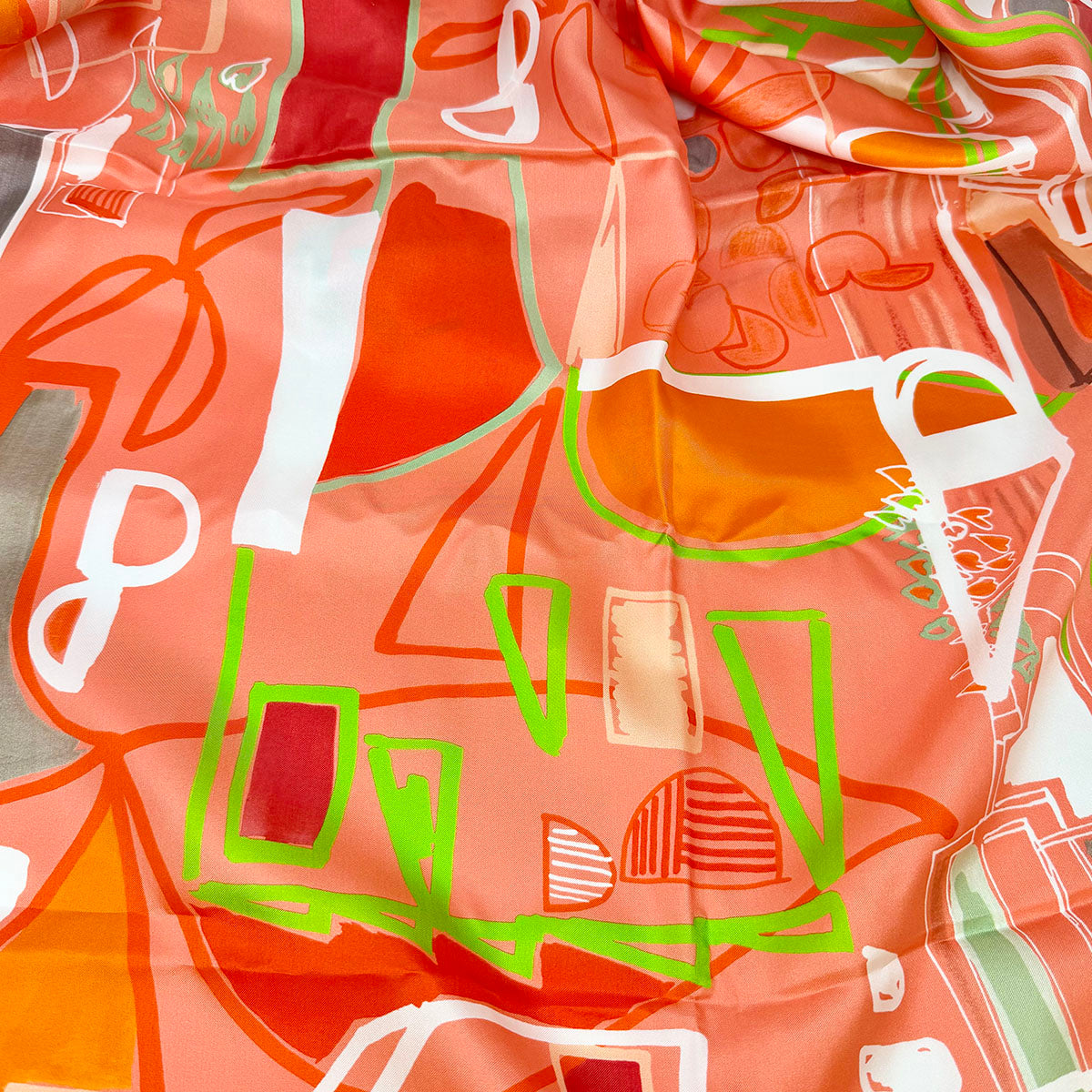 Hermes "Modernisme Tropical Shawl