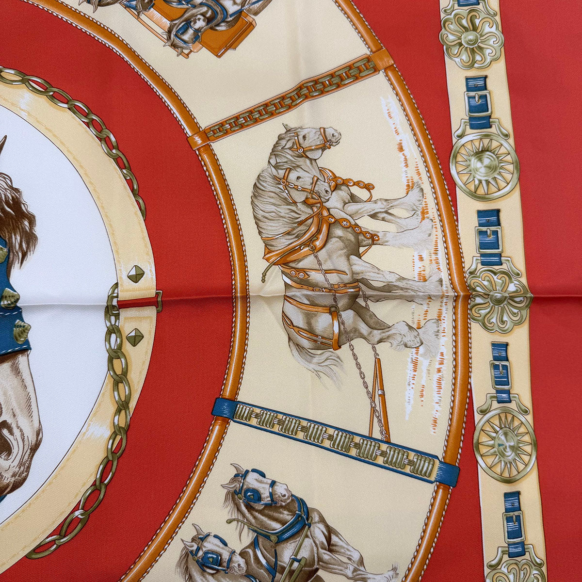 Hermes "Chevaux de Trait" Scarf