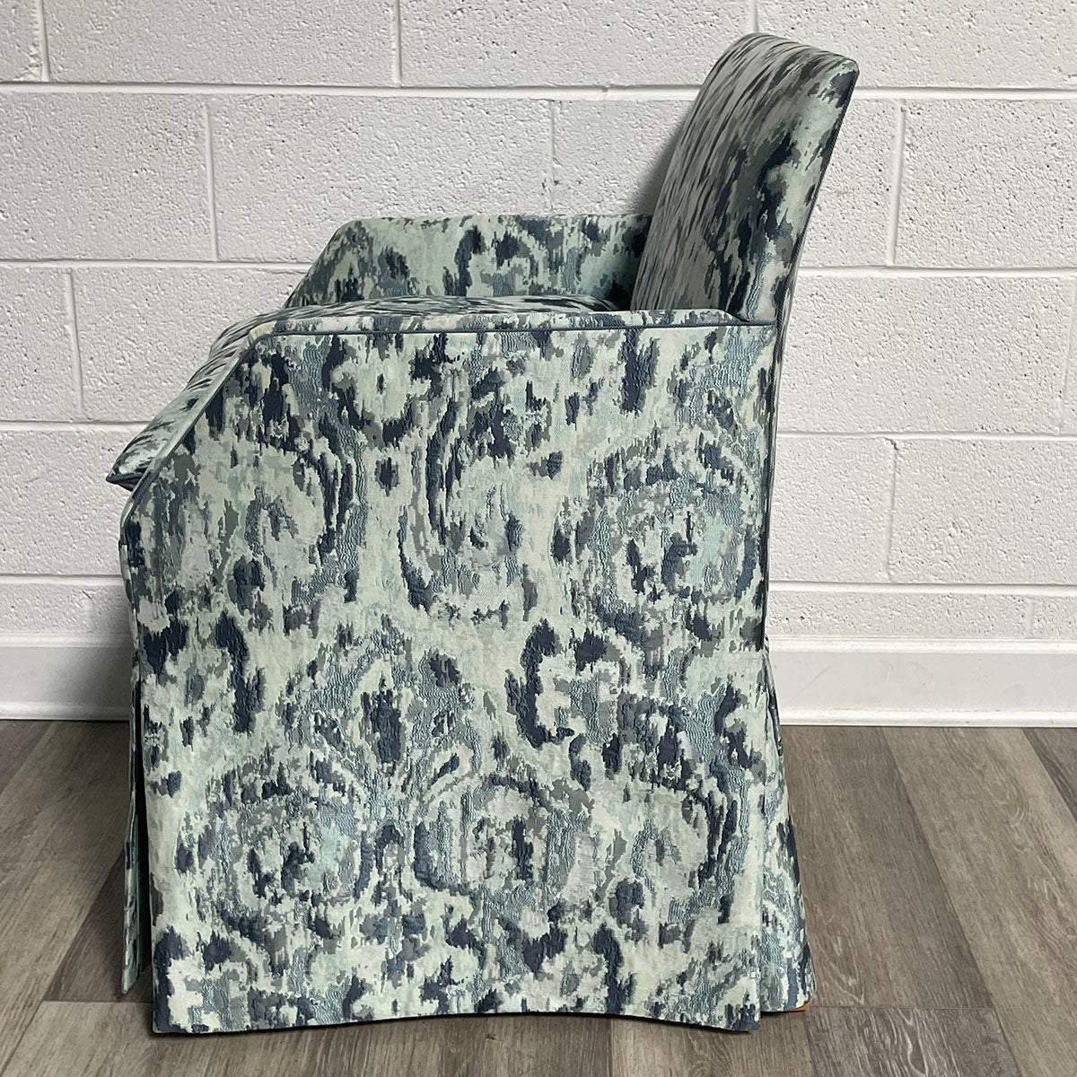 Flower Pattern Accent Chair