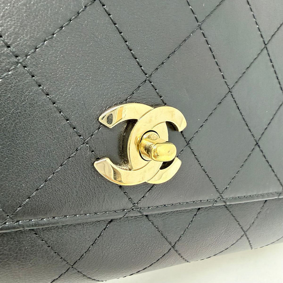 Chanel Quilted Handle Bag