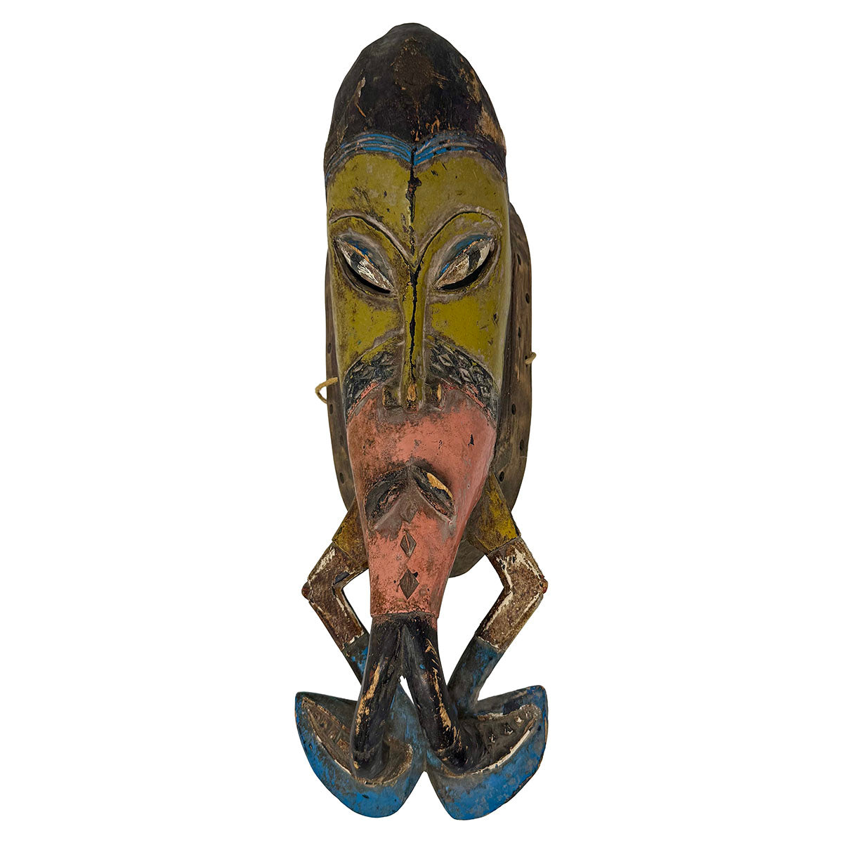 African Mask Used in Girls Initiation Ceremony