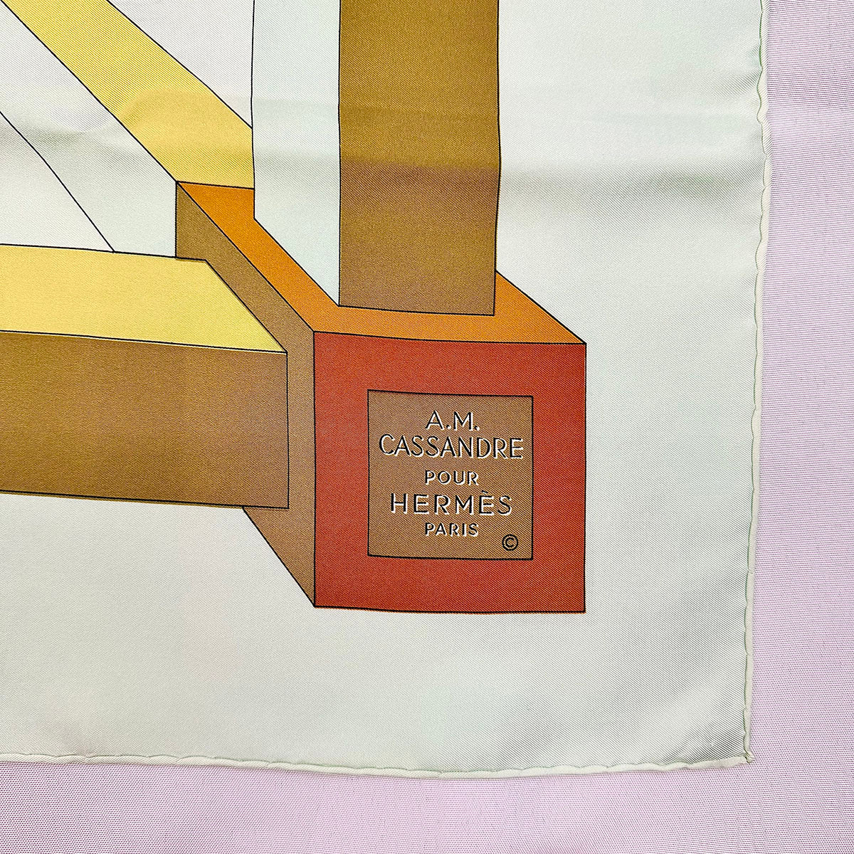 Hermes "Perspective" Scarf