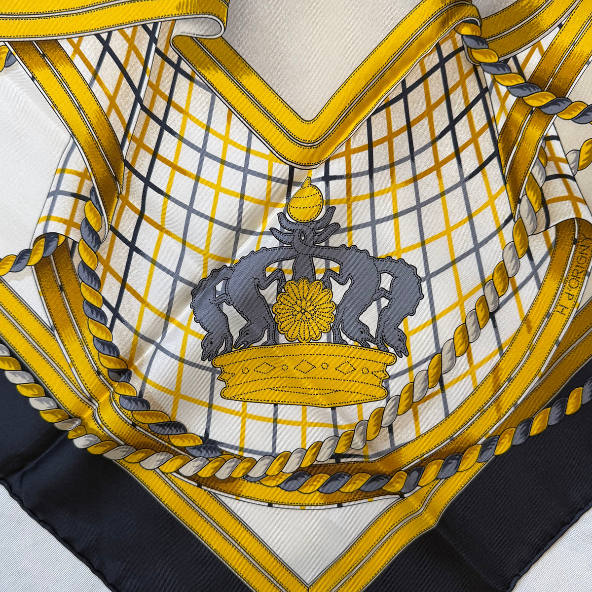 Hermes "Grande Tenue"  Scarf