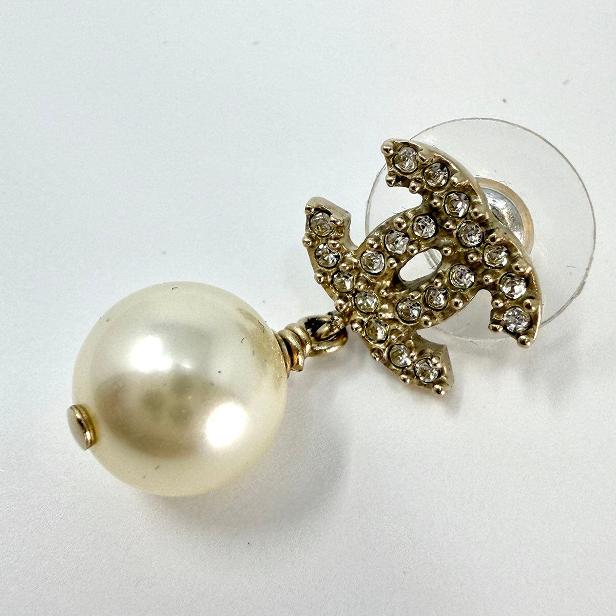 Chanel Pearl Drop Earrings