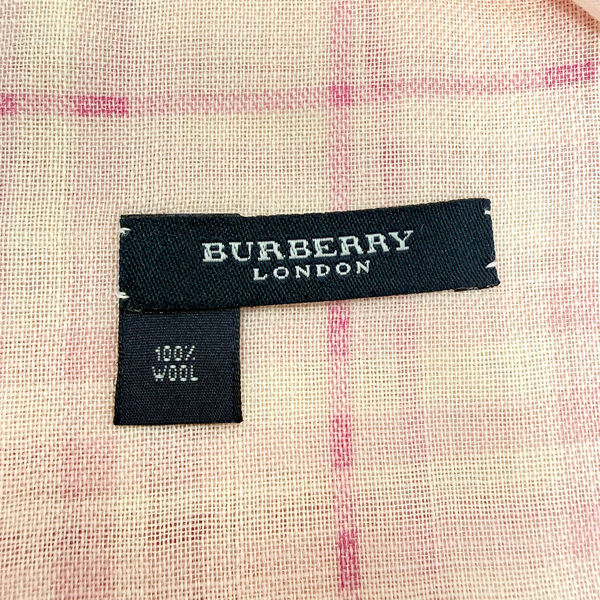 Burberry London Plaid Shawl
