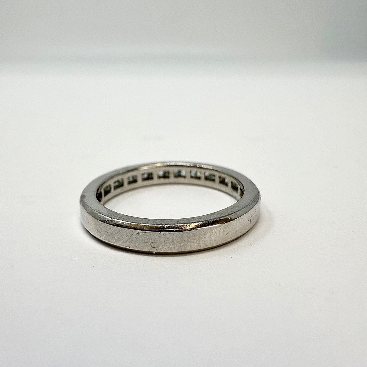 Platinum Ring with 13 Diamonds