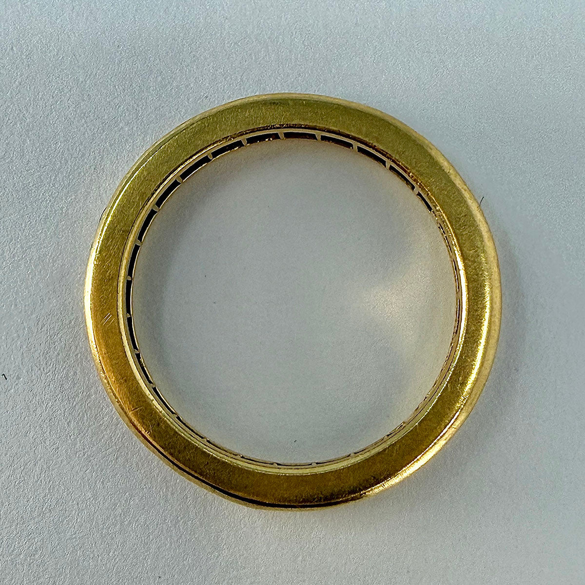 Tiffany & Co. Gold Ring with 15 Rubies and 12 Diamonds