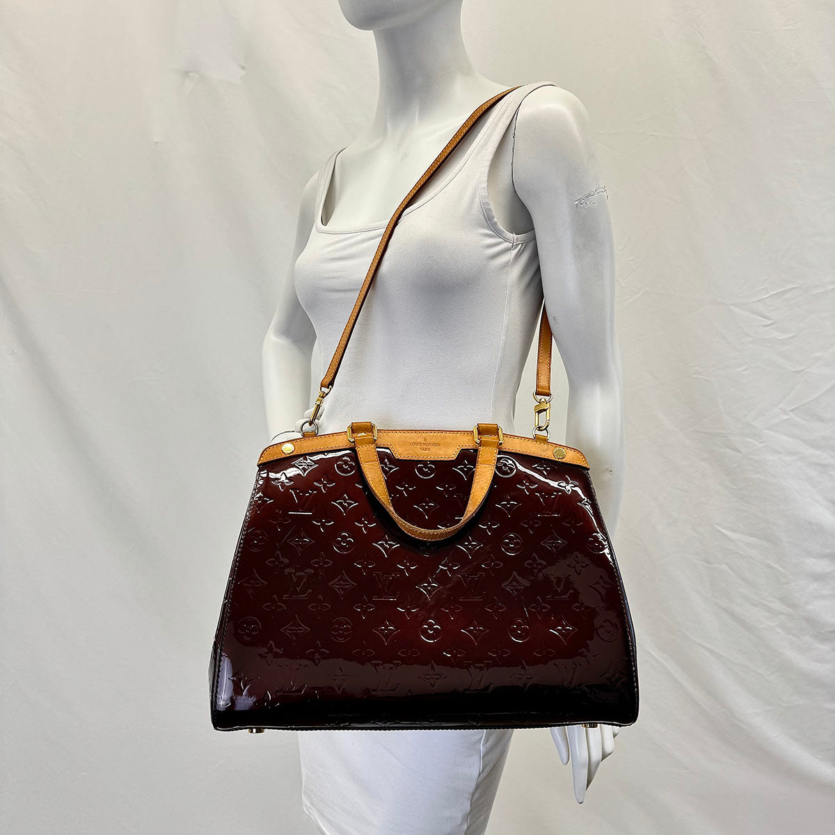 Louis Vuitton Monogram Vernis Brea GM  Bag