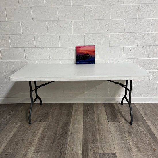 "Pier at Night" Signed