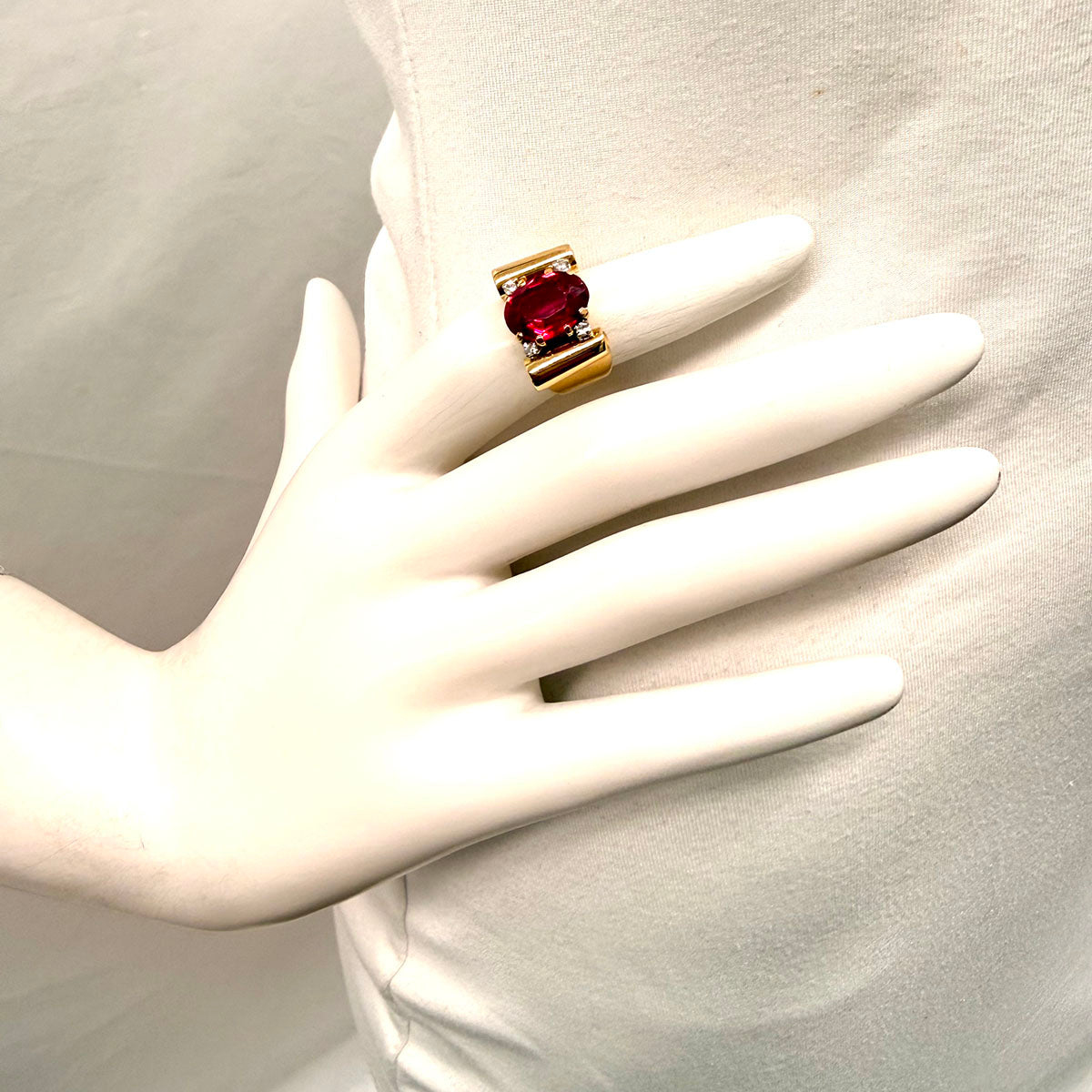 Ruby and Diamond Ring