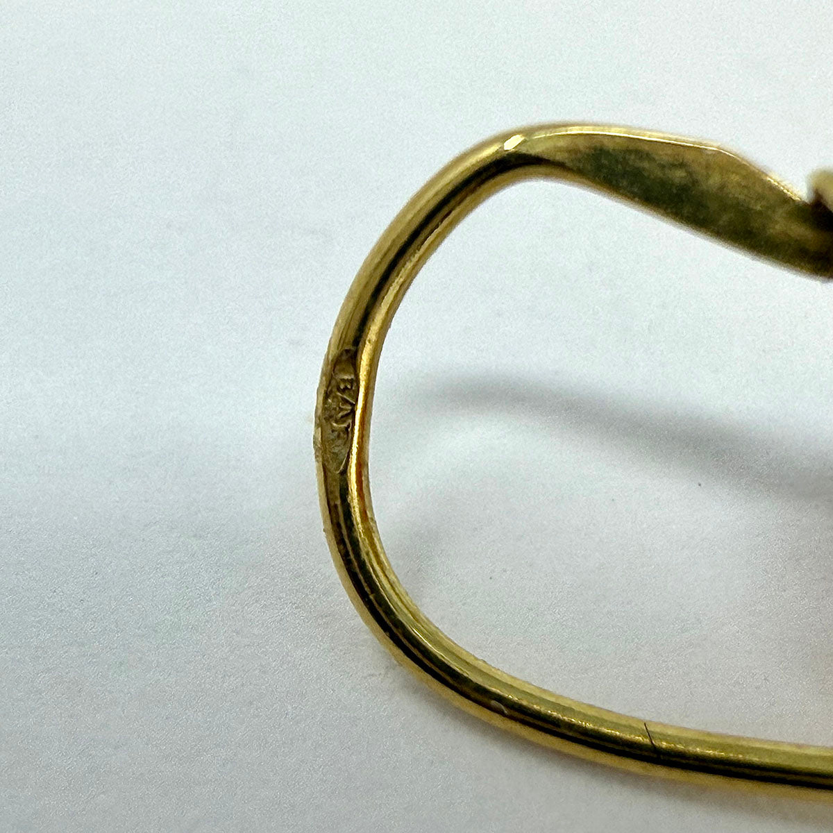 14K Gold Cameo  Earrings