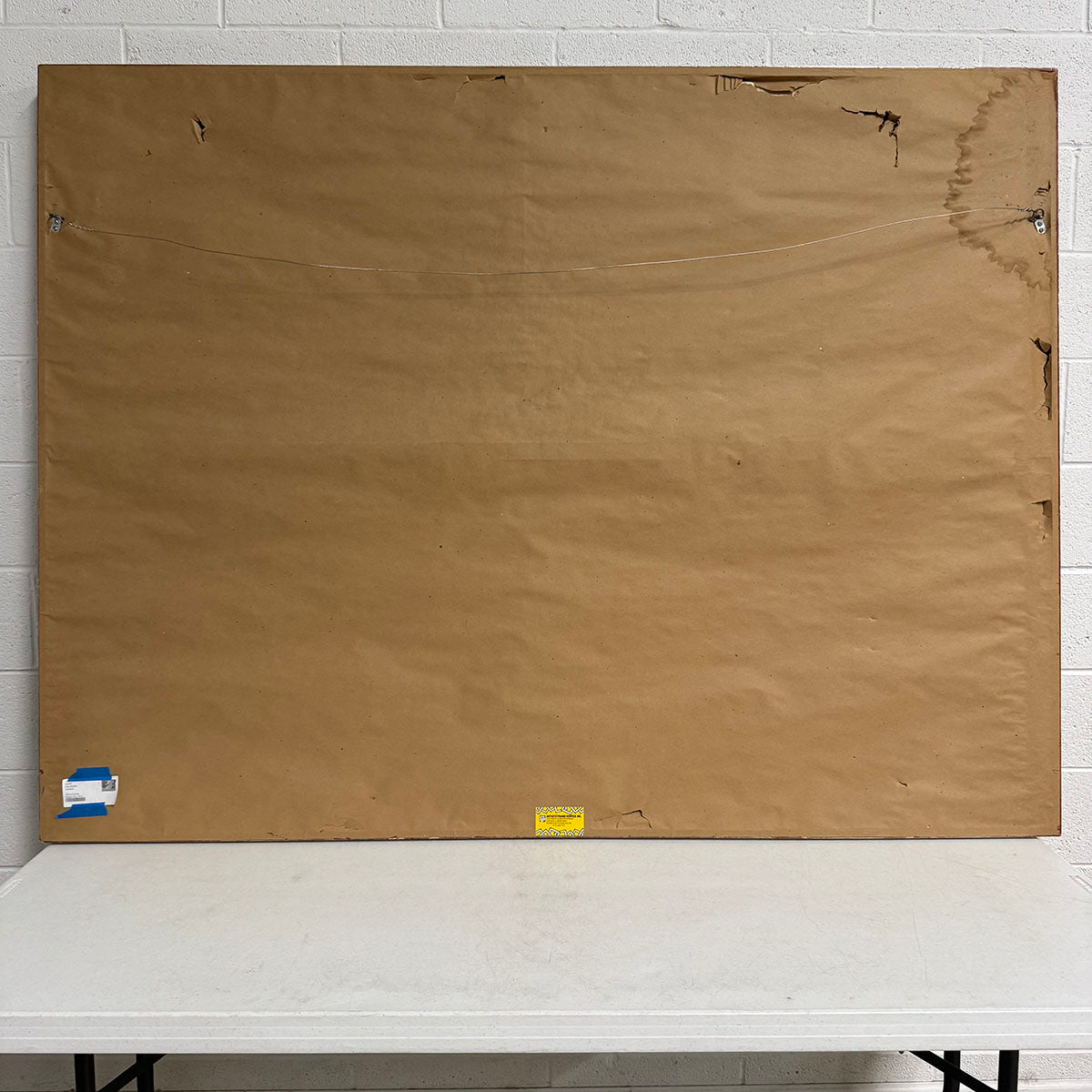 Large Framed Landscape Painting Untitled