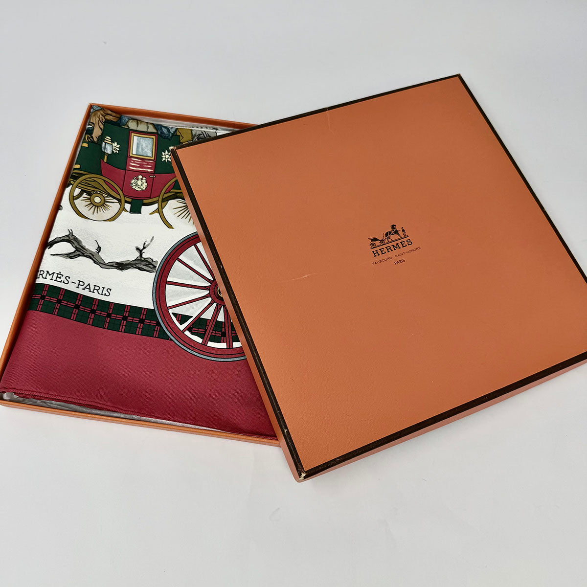 Hermes "L'Hiver en Poste" Scarf
