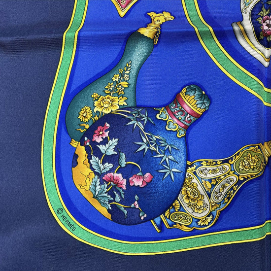 Hermes "Qu'importe le Flacon" Silk Scarf
