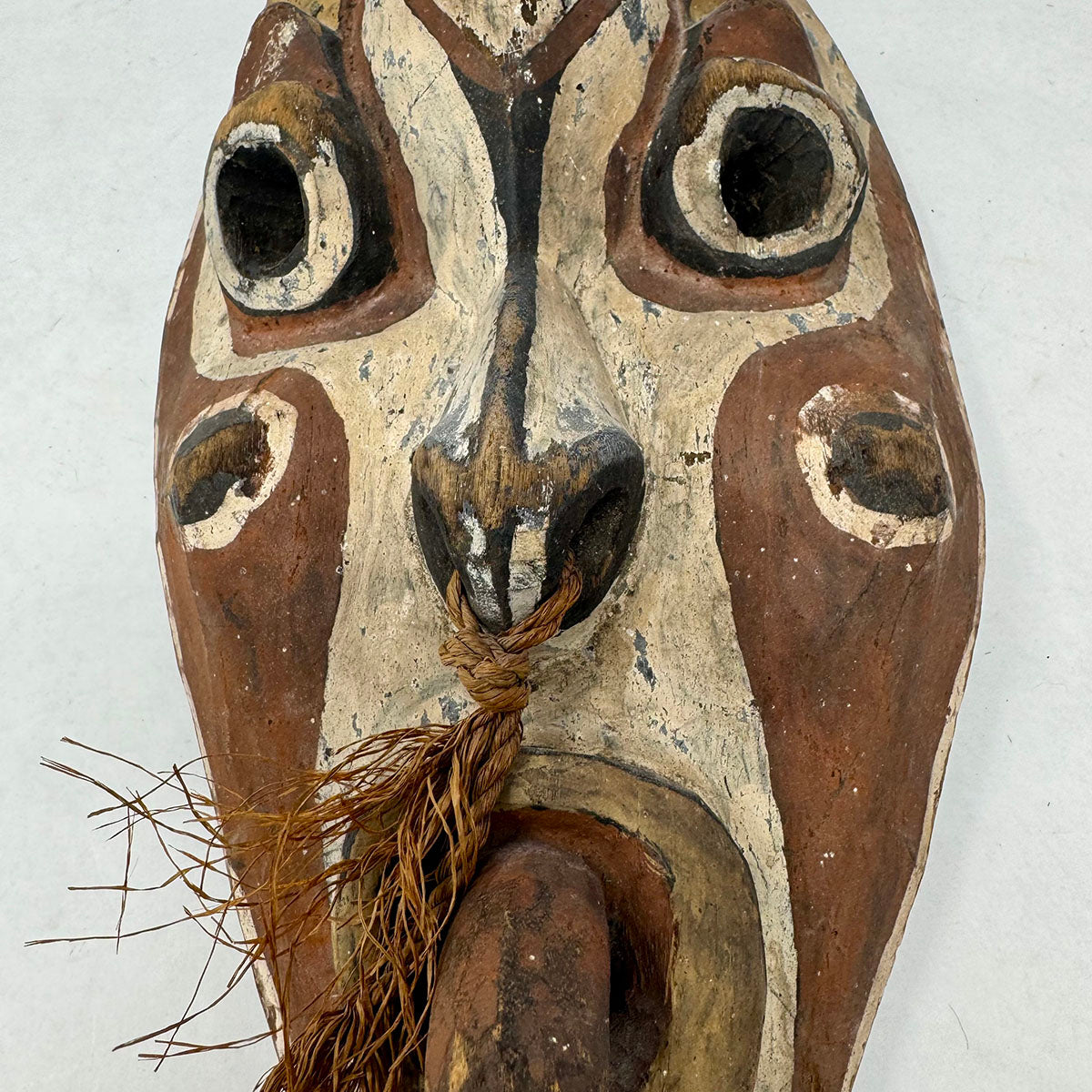 Tall Tasmanian Mask  with Small Braided Beard