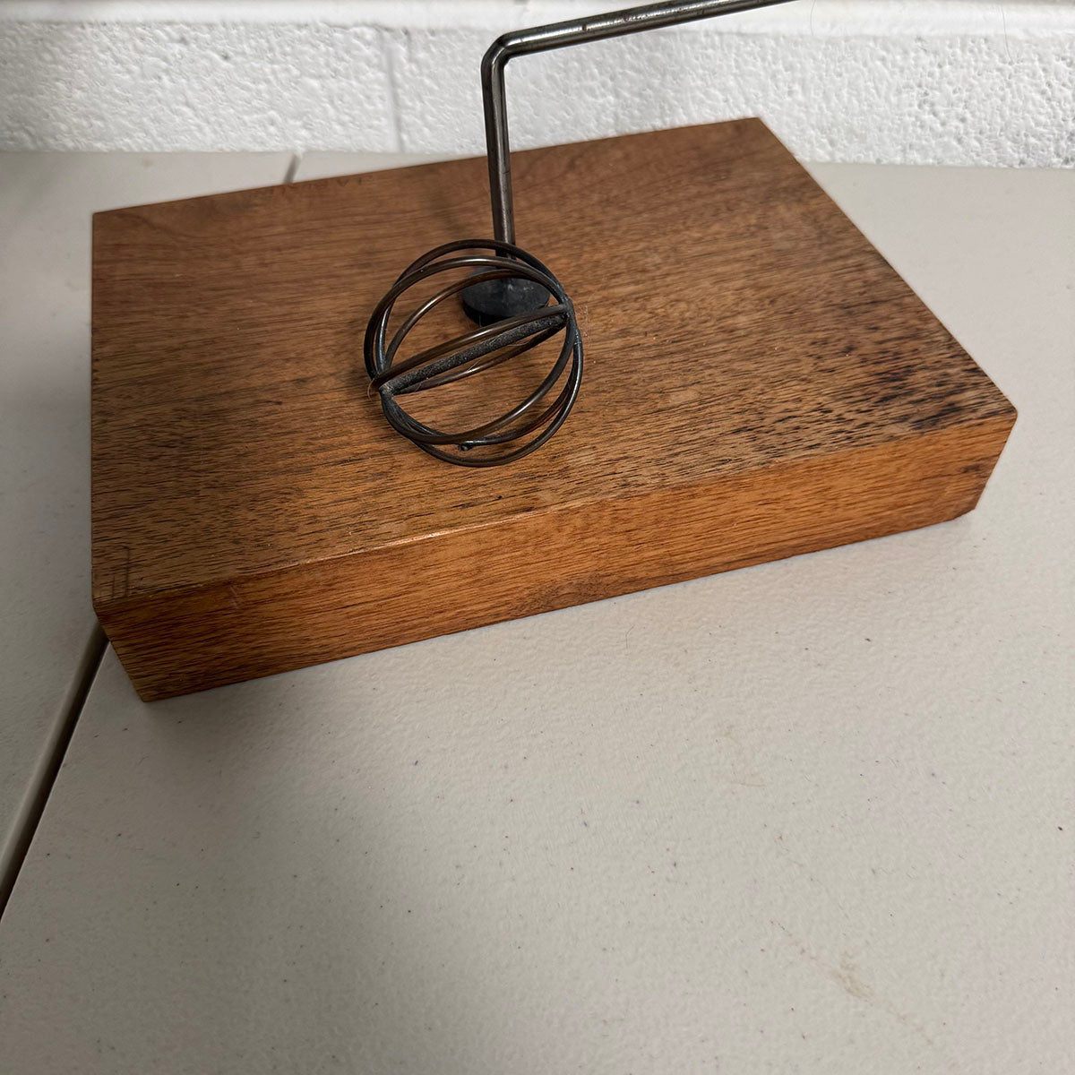 "Juggling Clown on Unicycle" Sculpture Signed and Dated '71