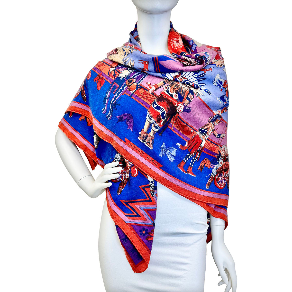 Hermes "Kachinas" Shawl