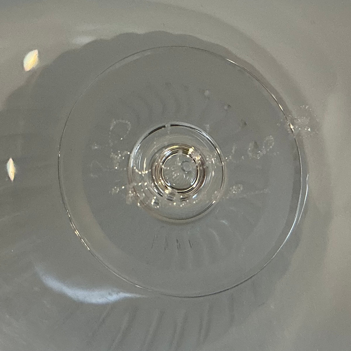 Lalique Glassware "Langeais" Set of 8 Frosted Stemware