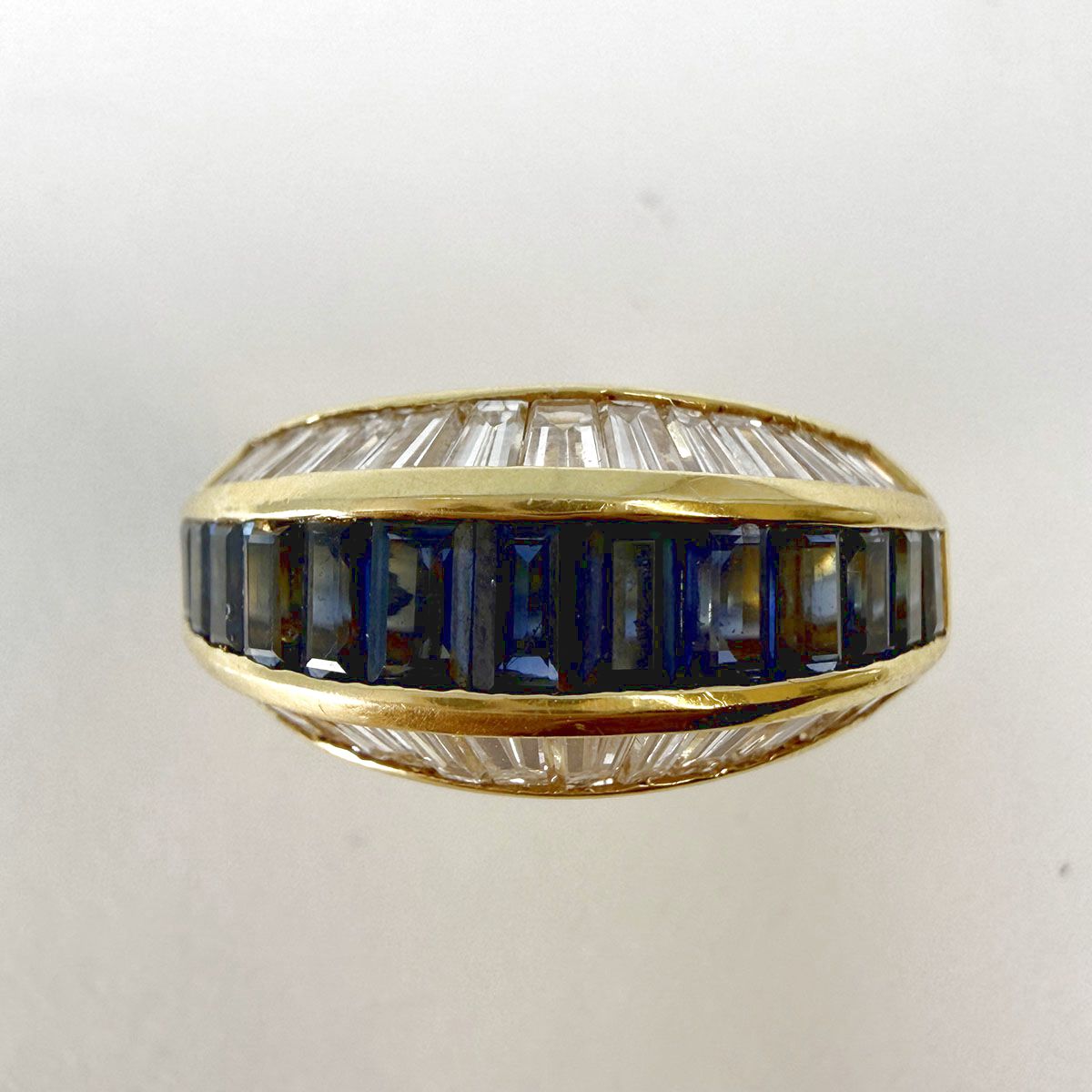 Picchiotti 18K Gold Sapphire and Diamond Ring