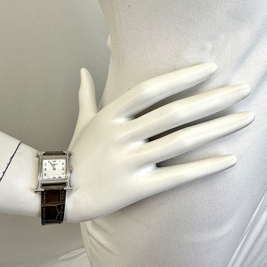 Hermes Heure H Diamond Watch
