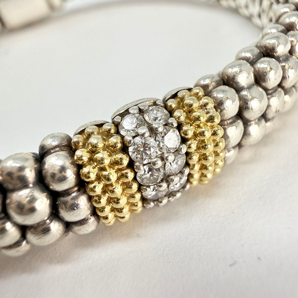 Lagos Diamond Caviar Bracelet