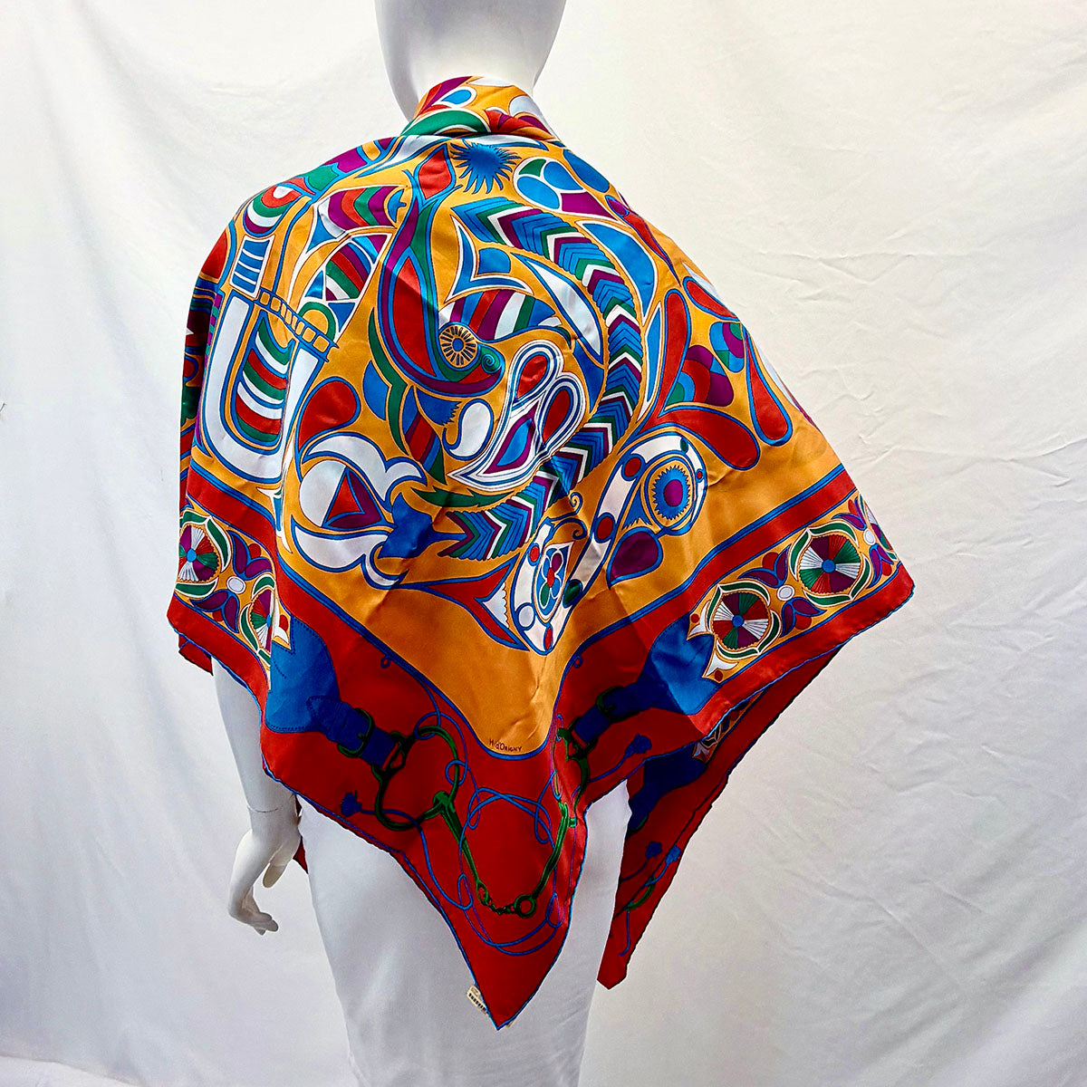Hermes "Folklore" Shawl