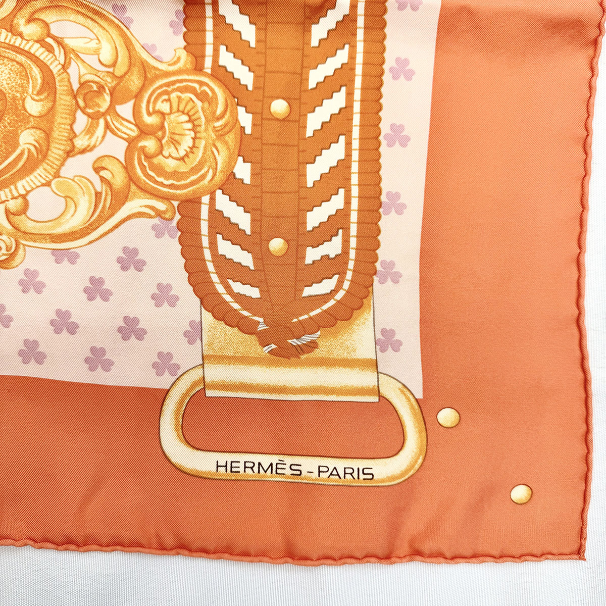 Hermes "Boucles et Galon du Tsar" Scarf