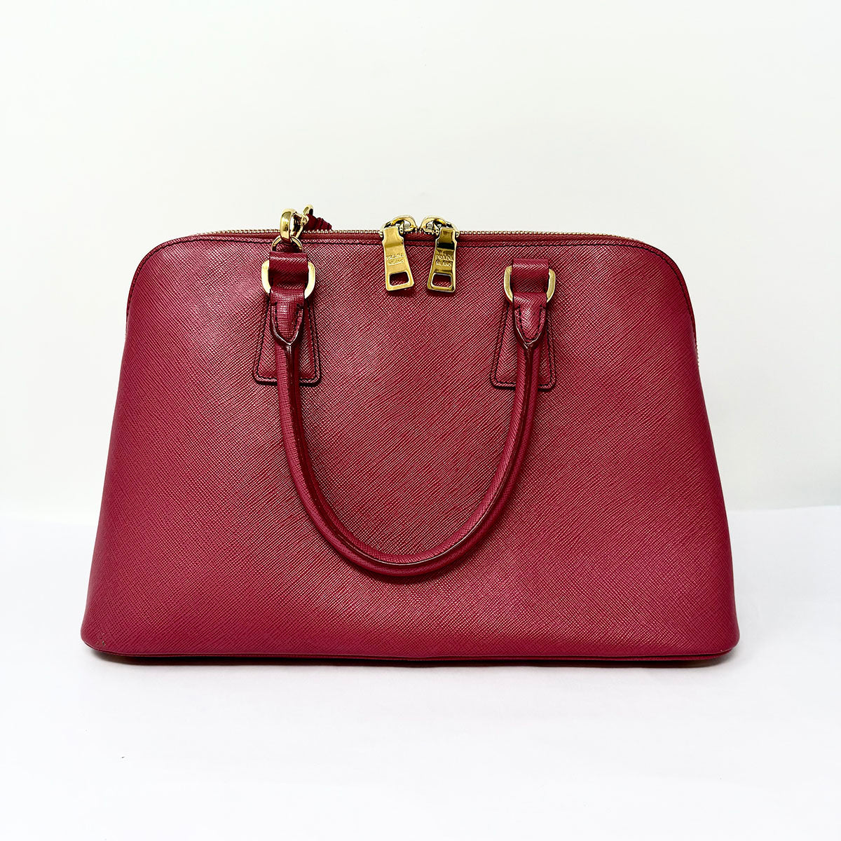 Prada Saffiano Lux Promenade Handle Bag