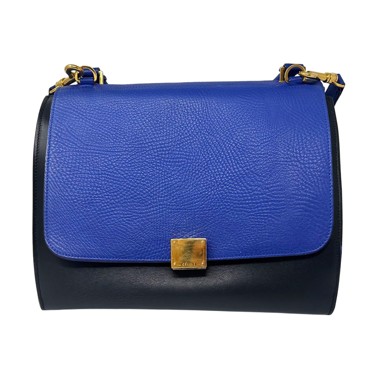 Celine Medium Leather Trapeze Bag