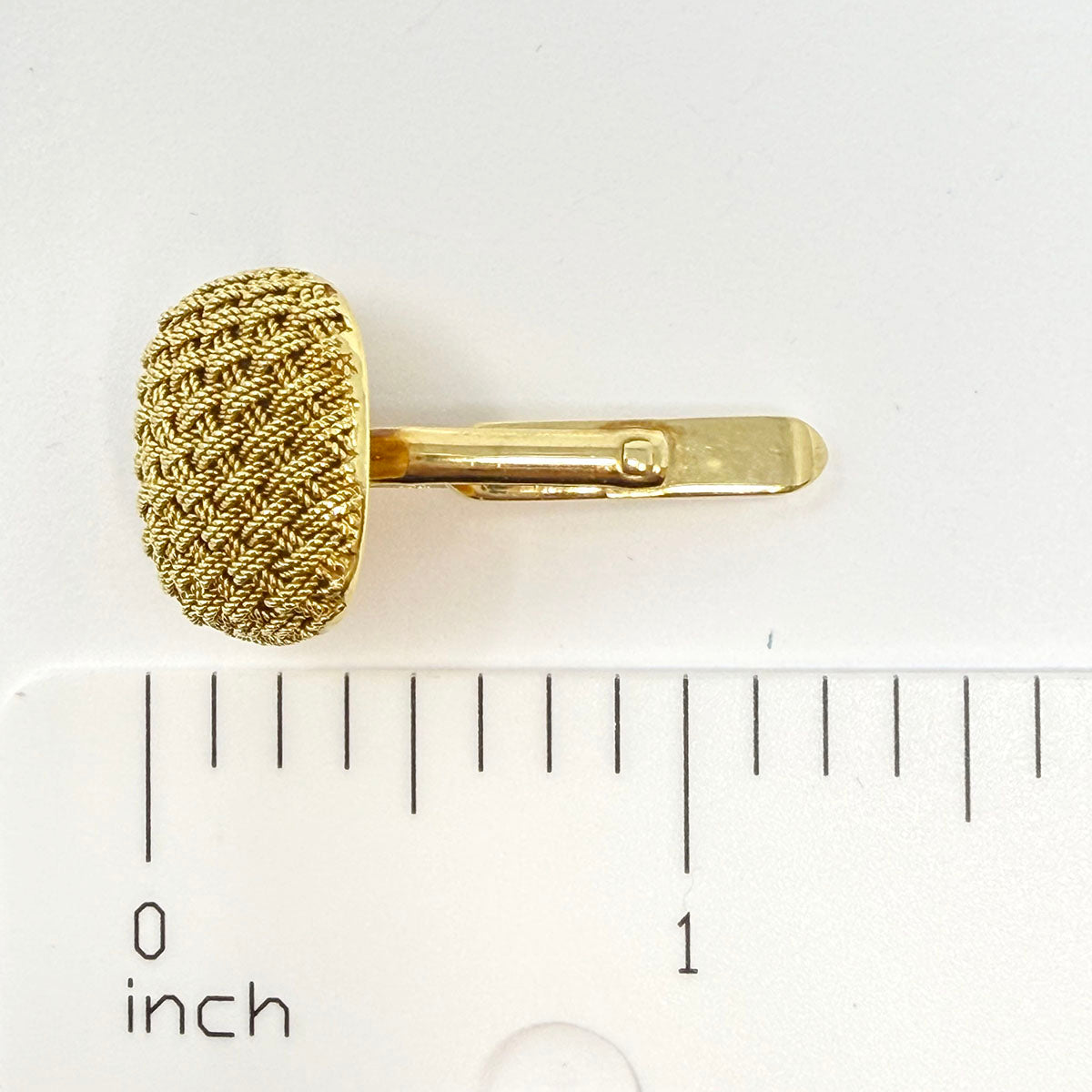 18K Gold Cuff Links