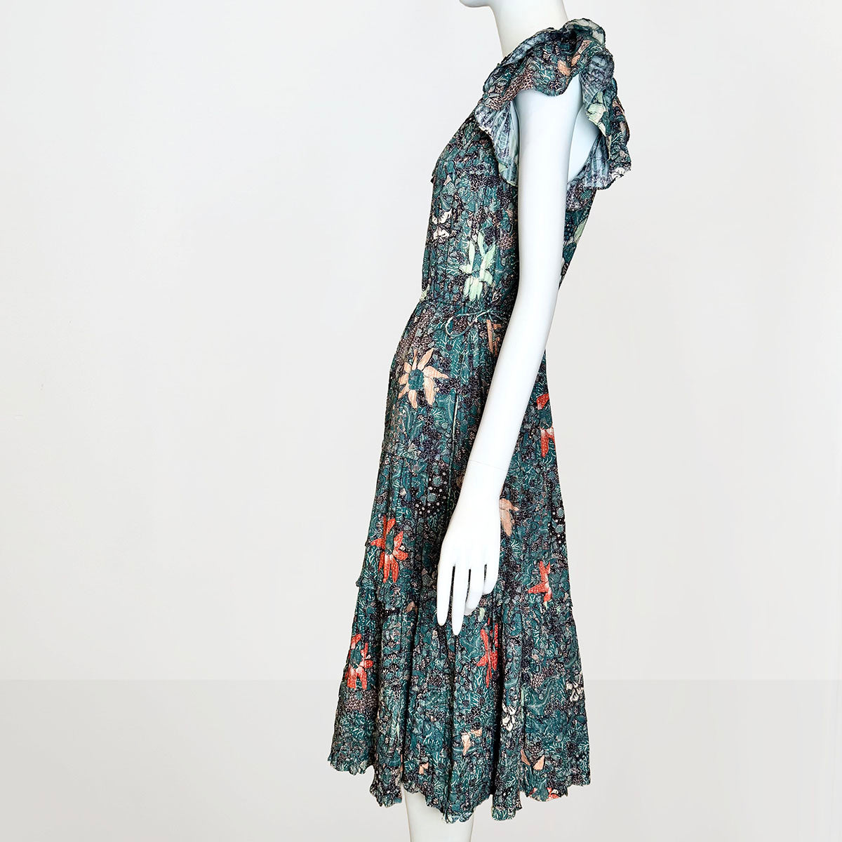 Ulla Johnson Floral Printed Maxi Dress