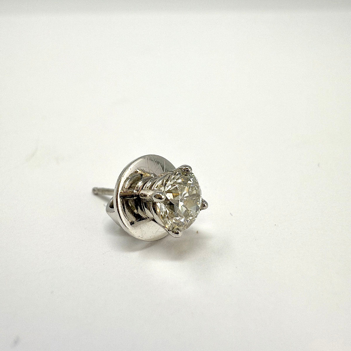 Platinum Diamond Stud Earrings