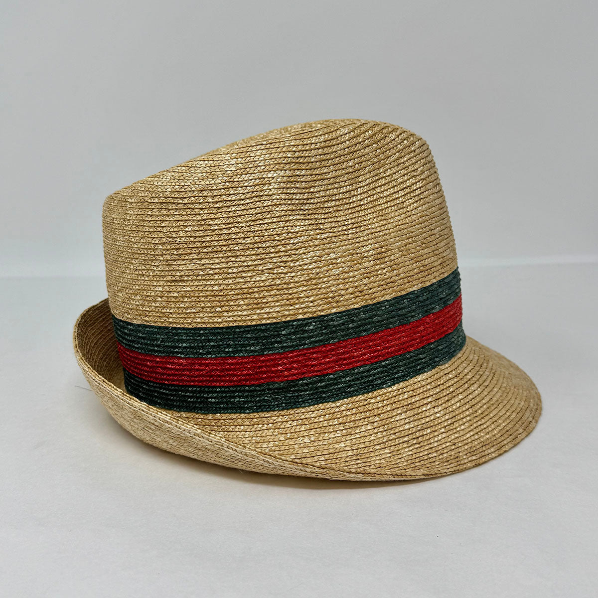 Gucci Straw Fedora Hat