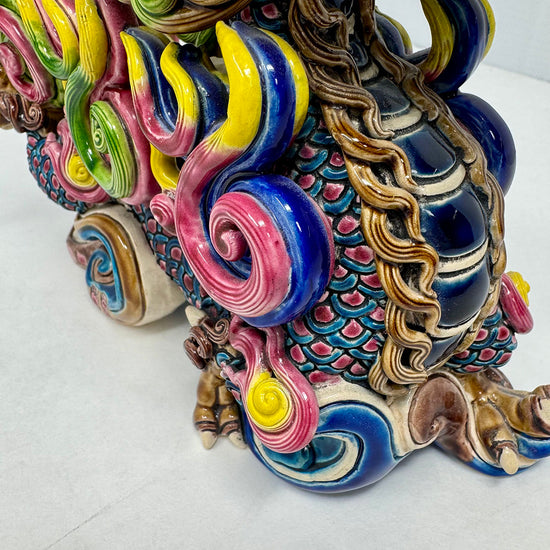 Cochin Ware Dragon Figurine