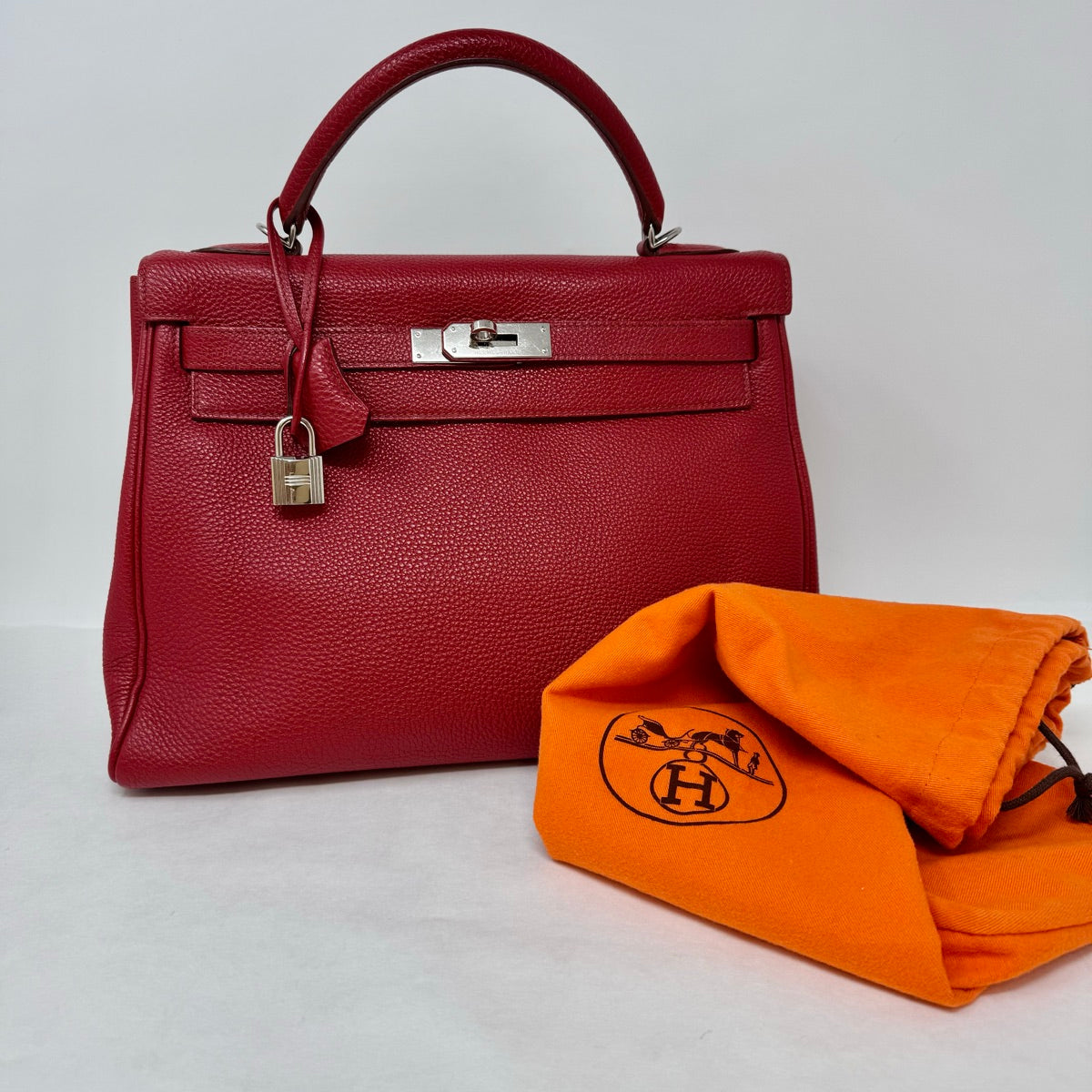 Hermes Kelly Retourne 32 Handle Bag