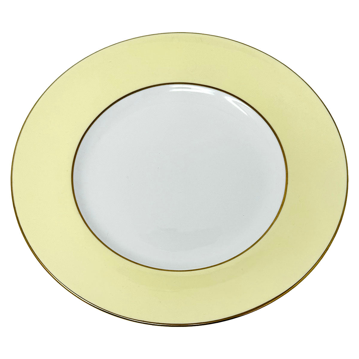 69 Pcs: 10 6 Pc Place Settings Asprey Yellow China w/8 xtra dshs and a Srvg Pltr