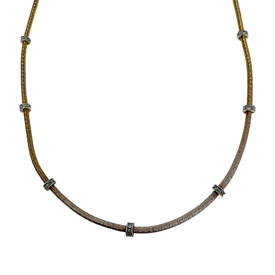 I. Reiss 14K Gold Diamond Necklace